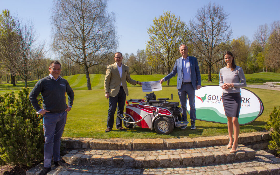 Inklusion im Golfsport - Spende Rotary Golfclub Deutschland, IGFR